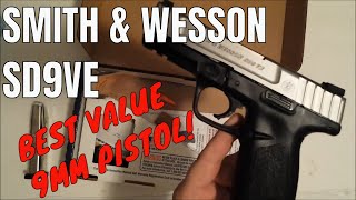 Unboxing Smith amp Wesson SD9VE Unmatched Value [upl. by Brit]