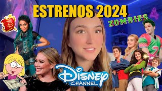 LOS ESTRENOS DE DISNEY CHANNEL 2024 LIZZIE WAVERLY PLACE DESCENDANTS 4 ZOMBIES 4 Zamy Baumüller [upl. by Aralk]