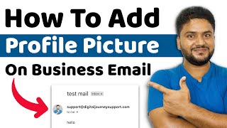 How to Add Profile Picture on Business Email [upl. by Dobb]