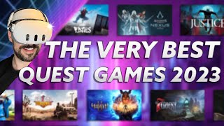 Ultimate VR Gaming Guide Top 10 MustHave Quest 3 VR Games  The VERY BEST of 2023 [upl. by Enimasaj685]