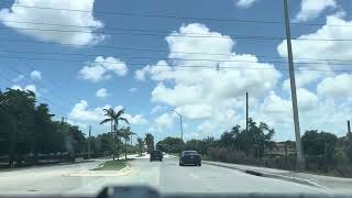 Driving from Kendall FL ￼on sw 117 aveLincoln Blvd to Popeyes in Richmond HeightsFL [upl. by Artapoelc]