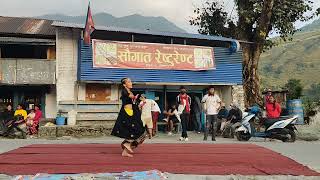 Launa Yo Man Dheusi Vailo Program Mongolian Group Pokhara 2078 by Soniya and Minikshya [upl. by Naor]