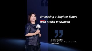 IBC2024  Jacqueline Shi Embracing a Brighter Future with Media lnnovation [upl. by Ardnauqal]