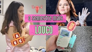 VIREI MONITORA PRÃ‰ NATAL E PEDIATRIA NO PIOR SEMESTRE  ROTINA DE UMA ESTUDANTE DE MEDICINA 10 [upl. by Oilerua]