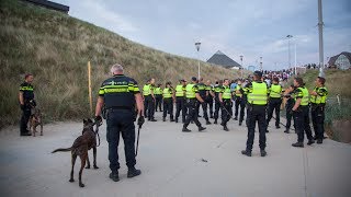 Rellen bij strandfeesten Bloemendaal aan Zee [upl. by Watt]