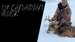 Big Canadian Whitetail  Dryden Ontario  Deer Season 2021  November 19 2021 [upl. by Gorski]