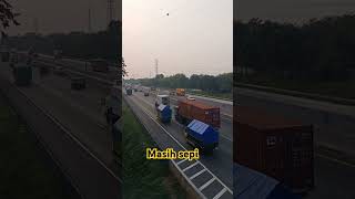 Situasi tol jakart cikampek pagi shortvideo shorts situasiterkini [upl. by Carrie]