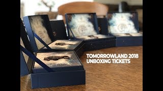 TOMORROWLAND 2018  UNBOXING TICKETS [upl. by Naitsirk826]