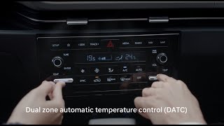 The new Hyundai CRETA  Dual Zone Automatic Temperature Control [upl. by Eal]