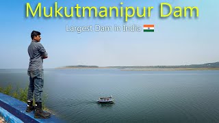 EP03  Mukutmanipur  Indias Largest Water Dam  Bike Ride to Mukutmanipur  2024  4K [upl. by Madi]