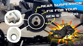 REAR SUSPENSION FIX FOR YOUR GEN 5 SKIDOO  Speedwerx USA [upl. by Standford]