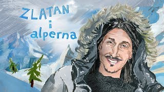 Zlatan i Alperna  Zlatan in the Slopes [upl. by Rhyner738]