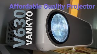 VANKYO V630 performance Projector  Affordable Premium Quality [upl. by Sined]