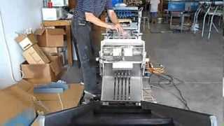 Nedco EZ Folder 1000 Automatic Shirt Folder amp Bagger [upl. by Gillett]