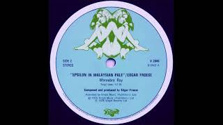 Edgar Froese  Epsilon In Malaysian Pale  from the album of the same name 1975 [upl. by Janey]