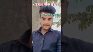 araria Jila ka rangdar araria ka hero araria Jila ka hero mr asif wasim shorts araria bihar [upl. by Iahs174]