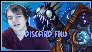 Hearthstone Discard FTW kingsbane rogue [upl. by Godfry]