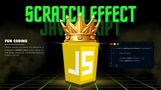 Crazy Scratch Effect Using HTML CSS amp JavaScript [upl. by Orabelle]