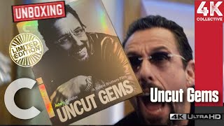 Uncut Gems Criterion Collection 4k UltraHD Bluray Digipack Unboxing [upl. by Aicenat]