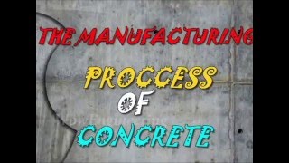 Manufacturing Process of Concrete Mixture [upl. by Airahs104]