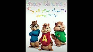 Alvin And The Chipmunks 🎂 BIRTHDAY Happy Birthday [upl. by Loralee459]