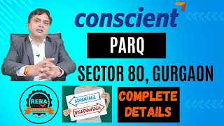 Conscient Parq Sector 80  Luxury Living Apartments in Gurgaon  RERA Approved 📱 9873574004 [upl. by Nivaj783]