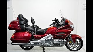 Honda 1800 Goldwing GL1800A 2002 02 Red [upl. by Ahar]