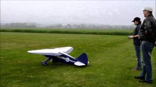 Stinson Reliant mit PampW 2800 R9 Erstflug [upl. by Kealey]