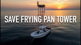 Overnight Stay at a Hotel in the Middle of the Ocean  Frying Pan Tower [upl. by Saul]