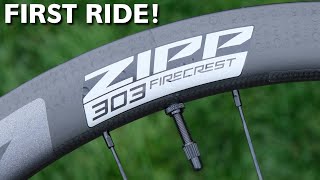 Zipp 303 Firecrest carbon wheels First Ride Review Are wide wheels better [upl. by Strenta686]