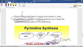 Ornithine transcarbamylase OTC deficiency Orotic aciduria 500 Sure shot NEETPG Topics in 5 minutes [upl. by Jeana]