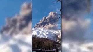 ERUPCION NEVADOS DE CHILLAN [upl. by Jenni]