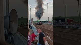 Mike Gerlach riding the quotG Forcequot roller coaster shorts tractorpulling tractors gforce [upl. by Wiese]