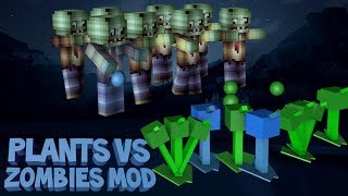 Minecraft Plants VS Zombies 2 mod  MORE PLANTS NEW ZOMBIES amp MORE [upl. by Adnohsat240]