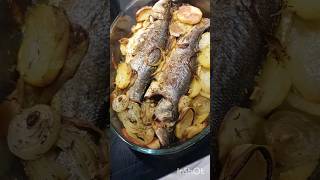 Poisson Bar au four shorts shortvideo [upl. by Tarryn2]