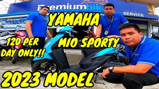 YAMAHA MIO SPORTY 2023 MODEL  PRICE UPDATED [upl. by Key]