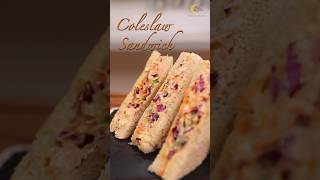 How To Make a Restaurant style Coleslaw Sandwich at Home [upl. by Delahk]