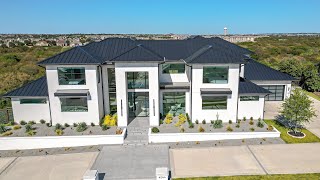 INSIDE A 10M ULTRA LUXURY HOUSE TOUR NEAR DALLAS TEXAS WITH OVER 10000 SQFT  6 BED  10 BATH [upl. by Anirbas500]