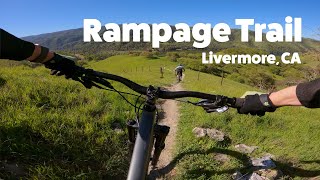 Rampage to Ravine Trail  Del Valle Regional Park in Livermore CA [upl. by Ikkaj]