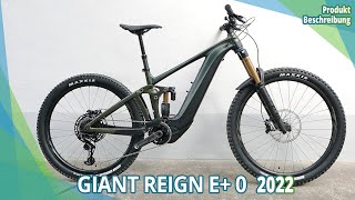 Giant Reign E 0  2022  Elektrofahrrad24de [upl. by Dolli660]