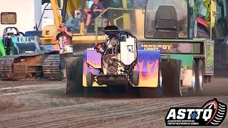 Tractor Pulling 2024 Mini Modified Tractors ASTTQ Saint Hyacinthe 2024 by JC Pulling Videos [upl. by Eislehc23]