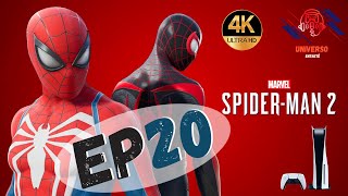 Gameplay Marvel’s SpiderMan 2 – EP20 – Homens Bons 4K  60 FPS [upl. by Bander]