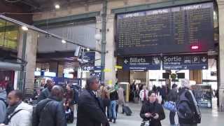 Eurostar Arrival in Paris Gare du Nord Station [upl. by Eziechiele817]