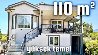 220 cm YÜKSEK TEMEL Prefabrik Ev Turu ve Fiyatı  Uzun İnce Arsa  Yeni Nesil Yalıtım 110 m² [upl. by Naeroled]