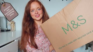 MARKS AND SPENCER HAUL  MampS Clothing Try on Haul Autumn 2024 [upl. by Senecal]