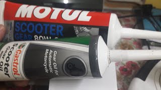 castrol vs motul 80w90 gear oil comparision [upl. by Handler765]