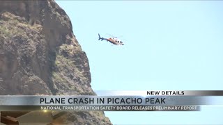 Preliminary report released for Picacho Peak crash [upl. by Gurtner339]