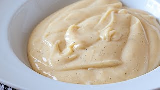 Cómo hacer crema pastelera perfecta para postres 🇬🇧 SUB Homemade custard [upl. by Raney526]