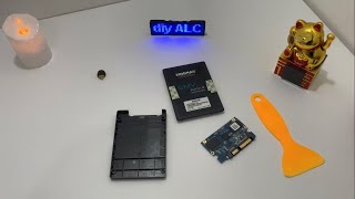 Membongkar SSD Solid State Drive Merk KINGMAX [upl. by Adnaloj]