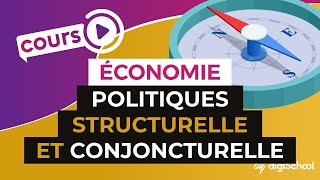 Politiques structurelle et conjoncturelle  Economie Terminale STMG  digiSchool [upl. by Lucey]